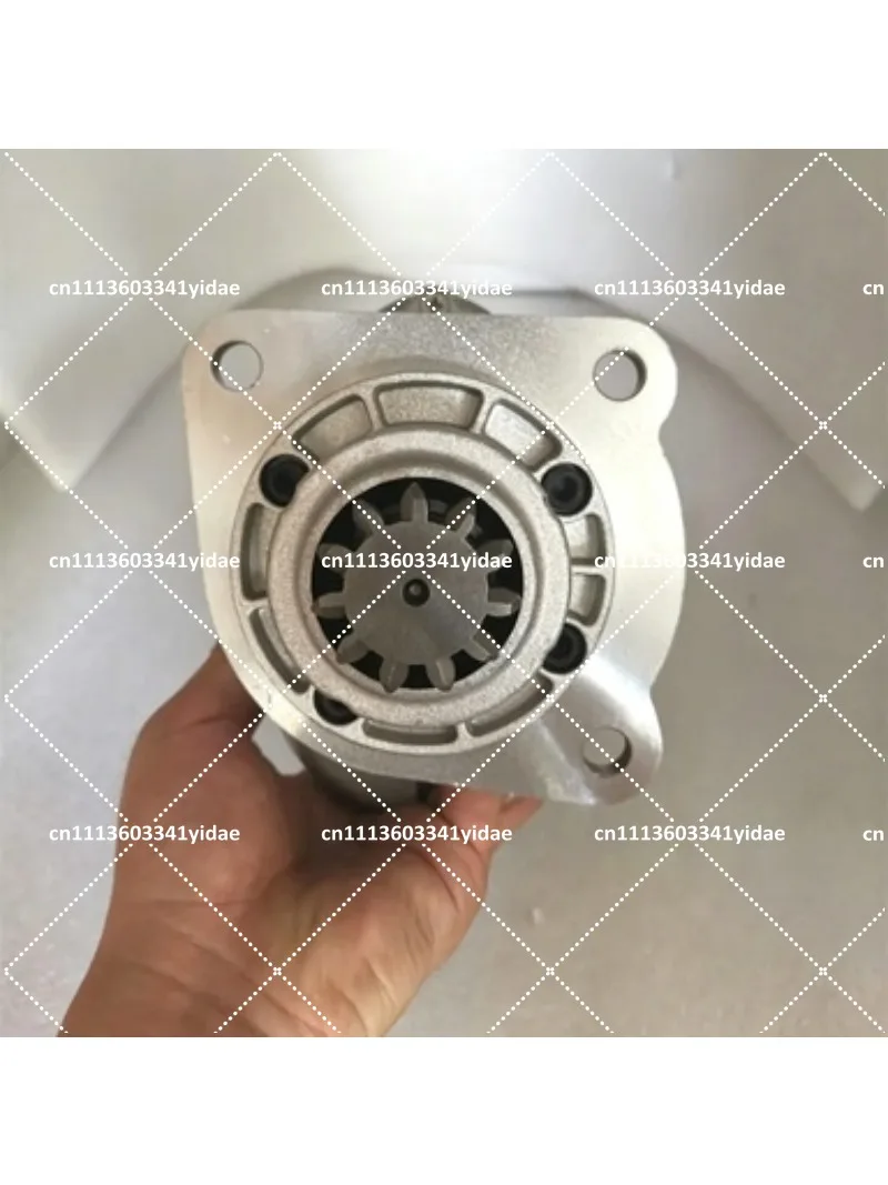 Starter Motor 12V 11-Tooth for Skid Steer Loader, Replacement 7283321 7283C321-0