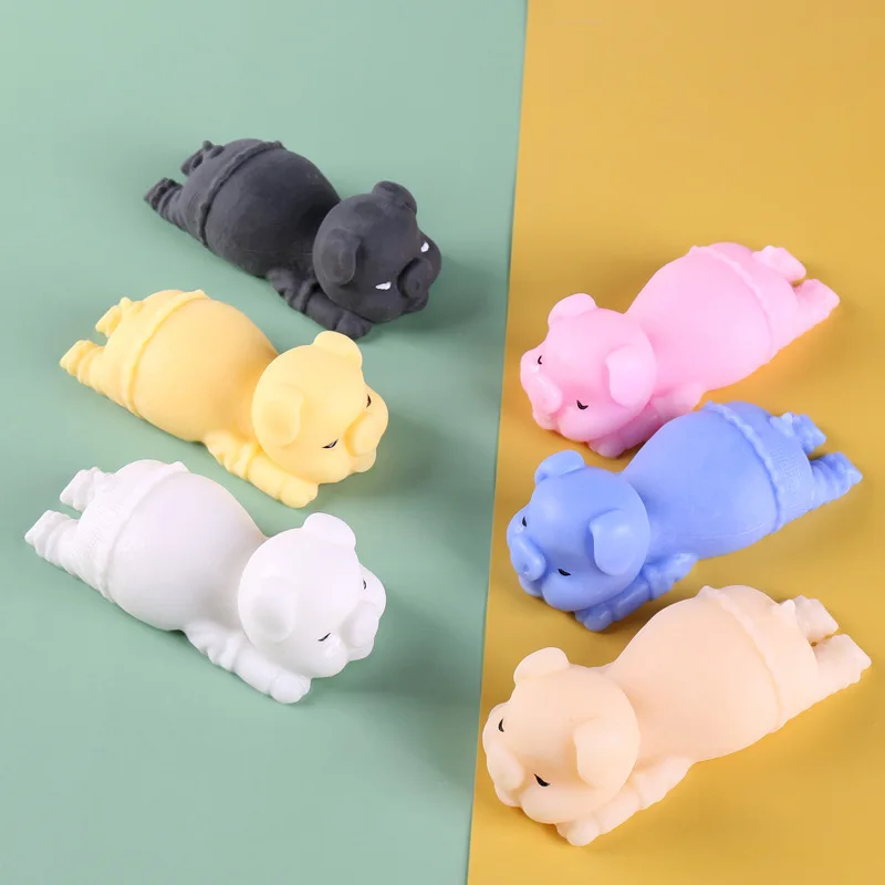 Squishy Dogs Pigs Anime Fidget Toys Puzzle Creative Simulation Decompression Toy AntiStress Party Holiday Gifts For Men Kids