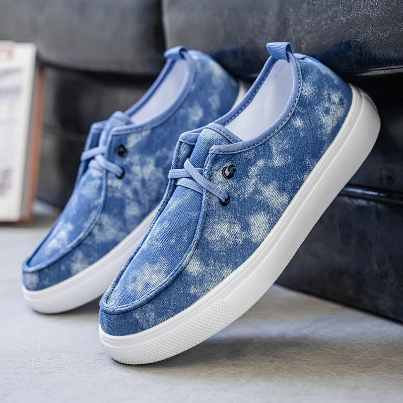 

Cowboy Boots Thick Soled Flat Casual Sports Shoes Women Sandals Summer 2025 Canvas Skateboard Barefoot Shoes Walking Students