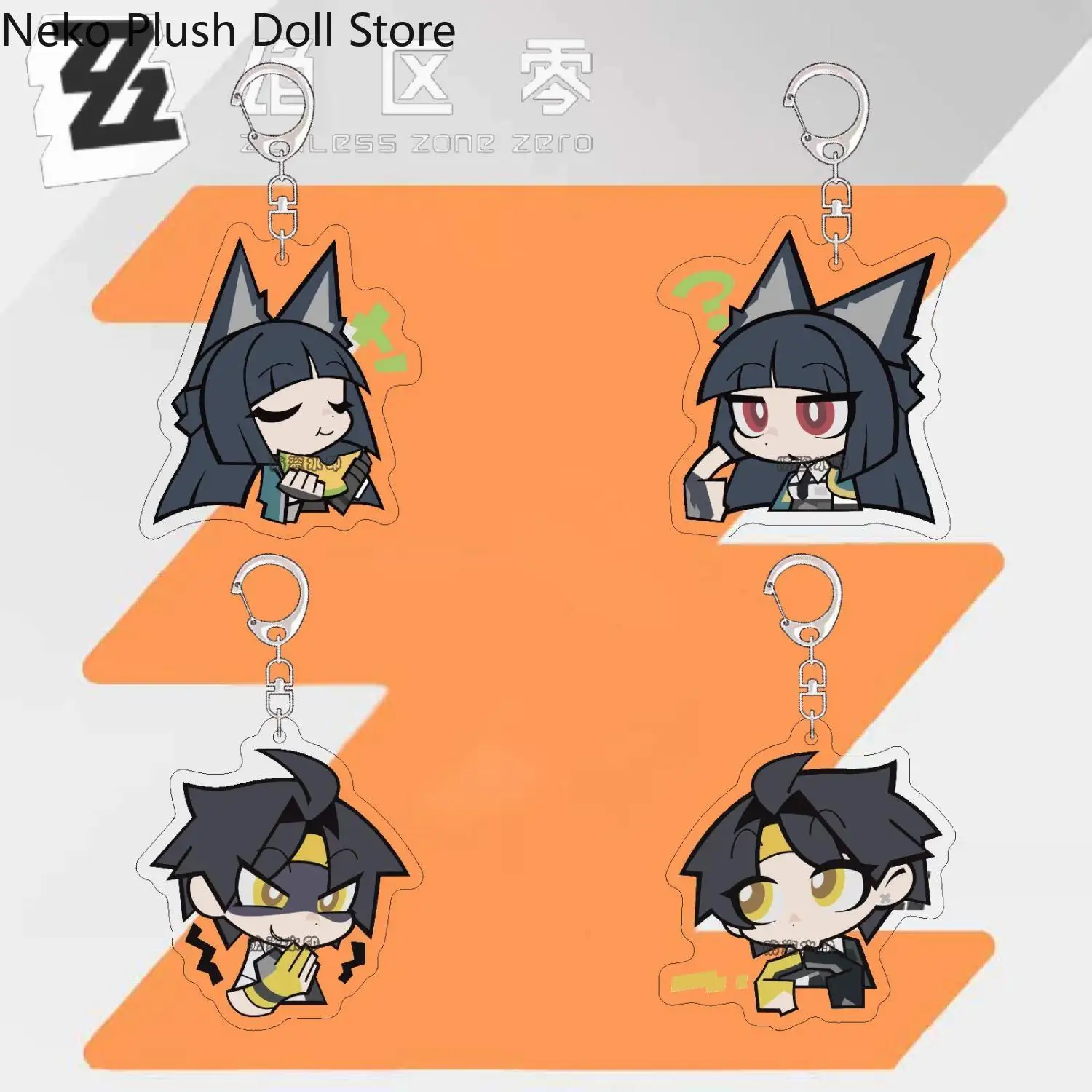 

Аниме Zenless Zone Zero Hoshimi Miyabi Asaba Harumasa косплей мультфильм акриловый брелок кулон модель Декор подарок подарок на день рождения