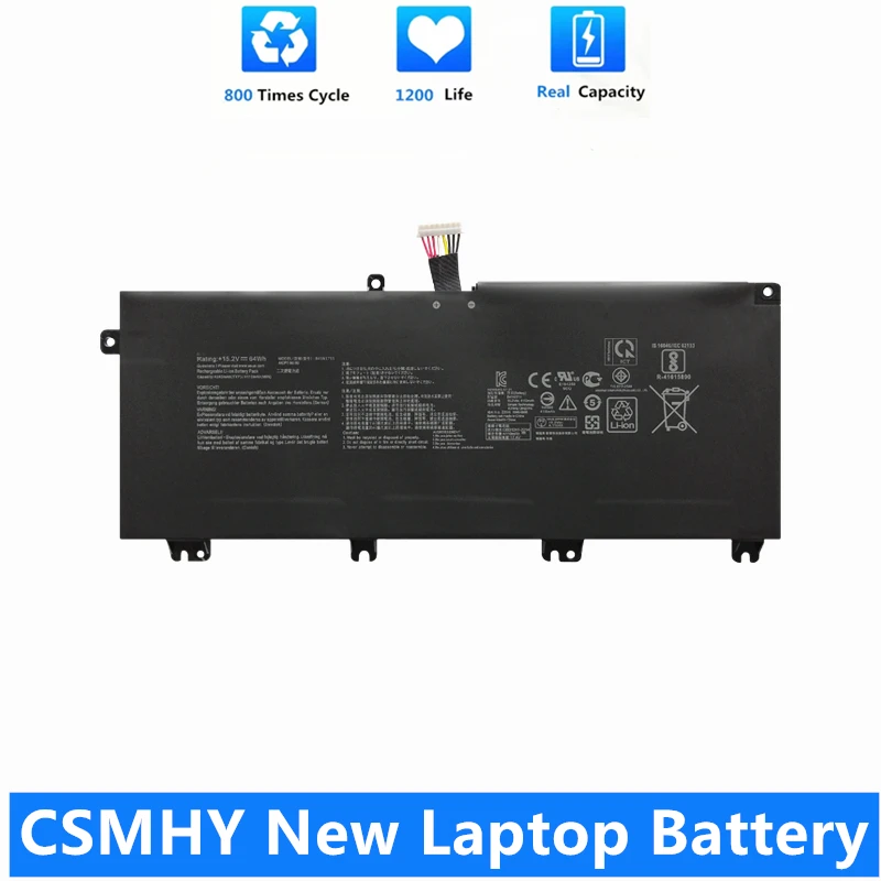 CSMHY New  B41N1711 Laptop Battery For ASUS ROG Strix GL703VD GL703VM GL503VD GL503VM FX503V FX705DT FX705DD FX705DU FX705DY