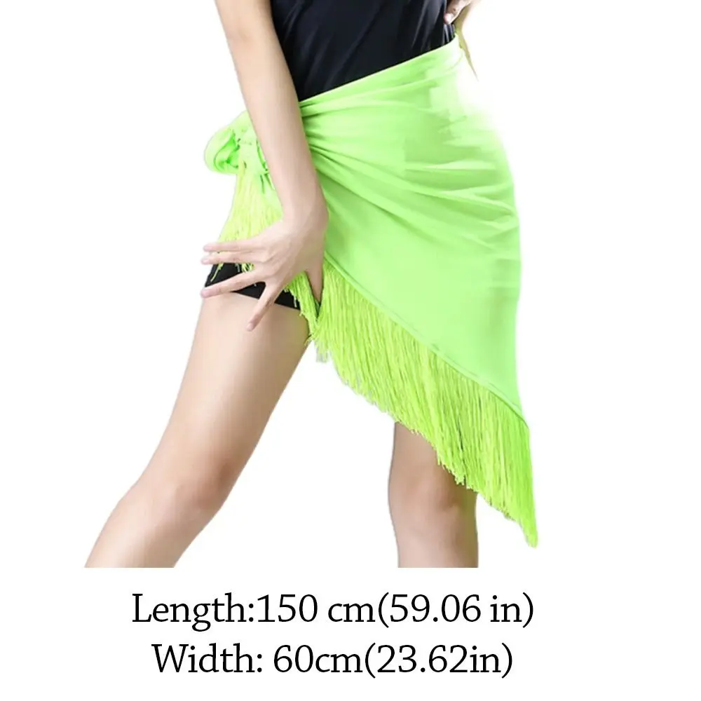 موضة شرابة الرقص الشرقي وشاح الورك البوهيمي ليوبارد طباعة المرأة حزام تنورة الرقص الشرقي حزام عرض الأزياء