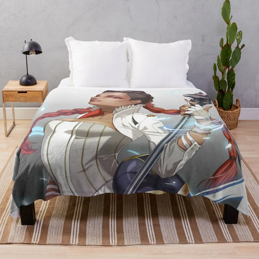 Loba Apex Legends Throw Blanket Camping Blanket Designer Blanket