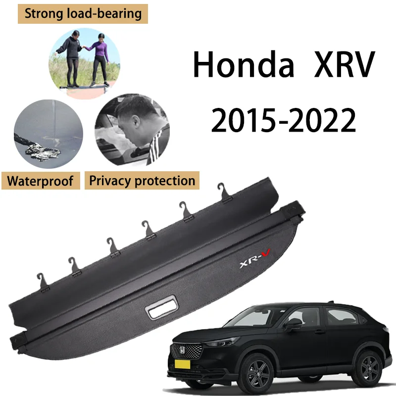 

For Honda XRV 2015-2022 Cargo Cover Trunk Retractable Waterproof Privacy Screen Security Tonneau Cover Luggage Shield Auto Parts