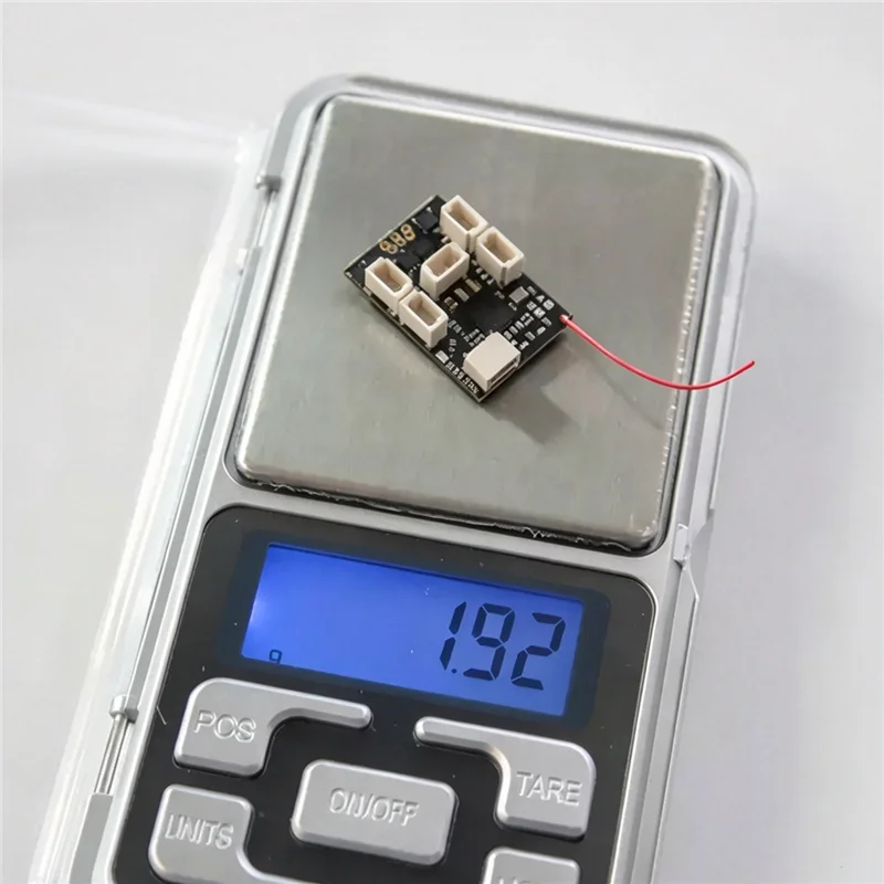 MA-RX62HE-A FlySky AFHDS2A Receiver Module, 7A 2S Brushless ESC, Support Double Aileron Mode, 7.4-11.1V Input for RC Aircraft