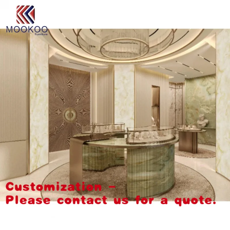 custom.Decorative Design/ Mdf Jewelry Display Stand Jewelry Store
