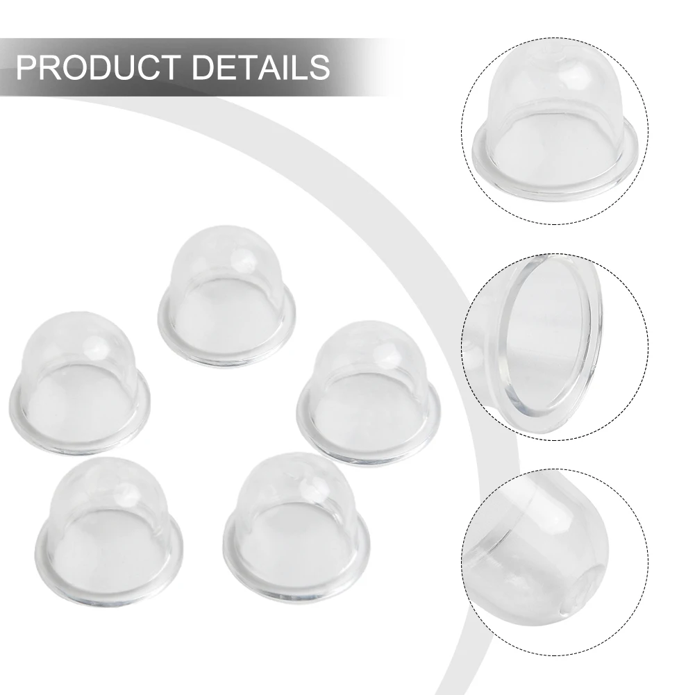 5 Pack of For Honda For Primer Bulbs for GX22 For GX25 For GX31 For GX35 Part No HP16032 ZM3 004 Reliable Replacement
