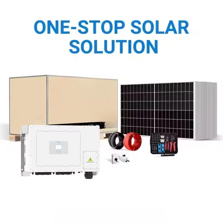 15-50kW On-Grid Solar Power System Grid-Connected with Inverter and Panels for Home and Commercial Use Clean Energy Supply