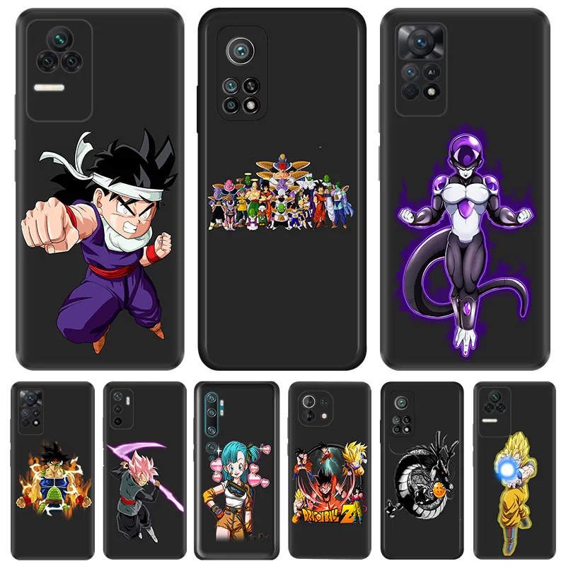 ソフトシリコンケース,黒,ソフトシリコンケース,redmi note 11pro,a1,a2,a3,k40,k50,k60,xiaomi 11t lite,14,cc9,c61,ドラゴンアニメボール,dbz