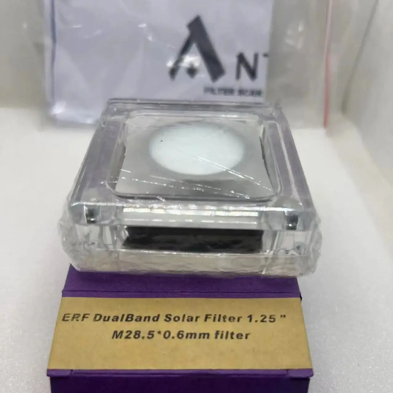 Antlia 1.25Inch Erf Dualband Zonnefilter Ha & Cak/Cah 25 + 25nm