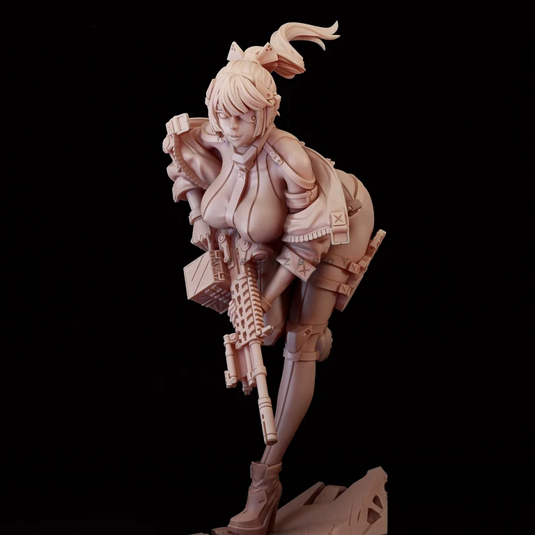 35mm  Resin model kit self painted and assembled  A-2335