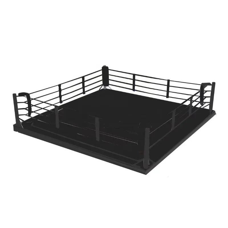 Professional Boxing Ring Made Of Stainless Steel Solid Construction Designed For Indoor And Outdoor Combat Sports Practice