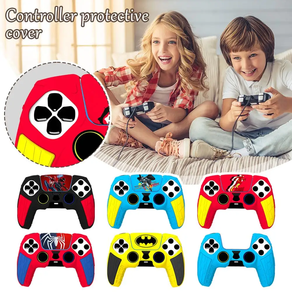 Creative Anti-Slip Controller Skin For PS5 Controller Accessories Soft Thicken Cover Skins for PS5 Controller Silicone Gel Grip