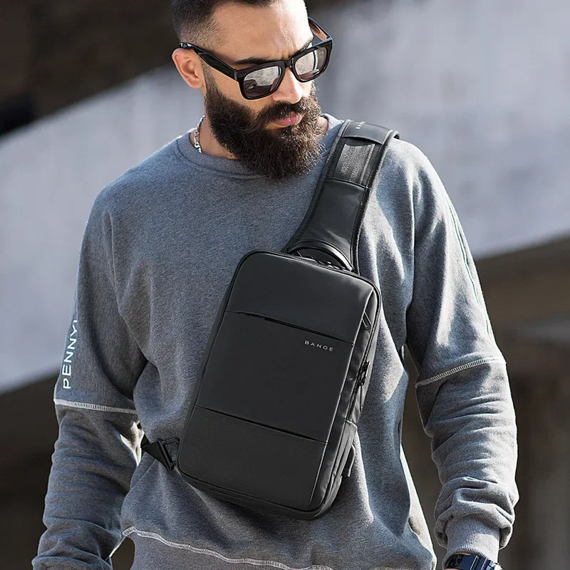 Bange-bandolera de hombro para hombre y niño, bolsa de viaje impermeable, para ocio, negocios, deportes