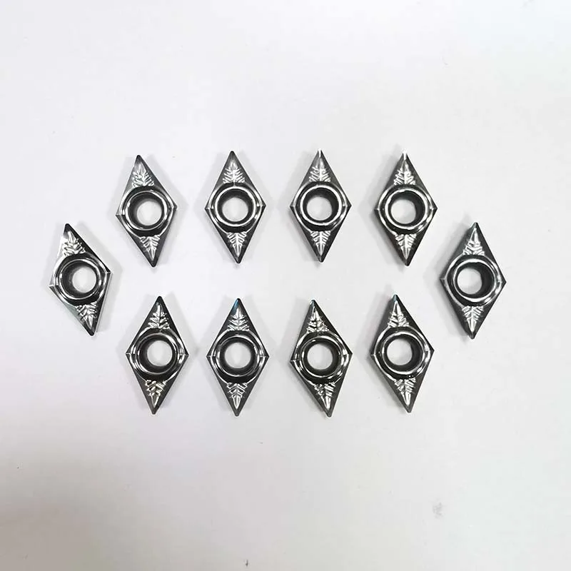 

Вставки для токарных станков, карбидные вставки под углом 55 градусов DCGT11T3 для обработки алюминия, меди, пластика, дерева