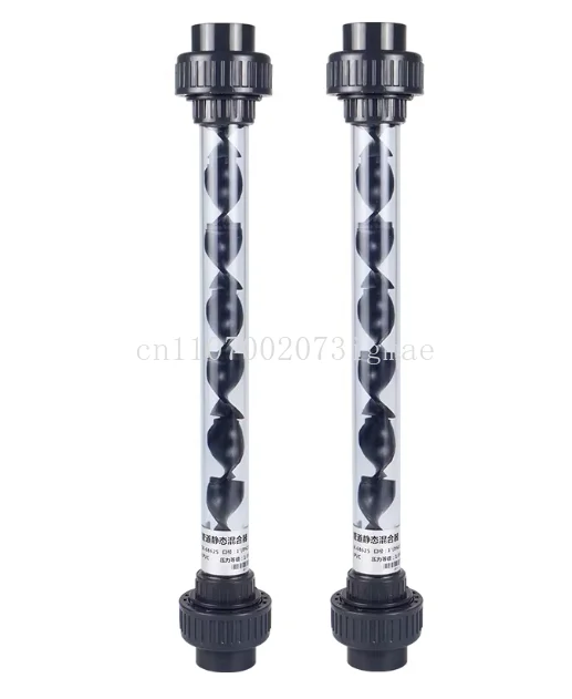 pvc-upvc静的混合器-パイプラインミキサー-静的混合-sk液剤と気液混合