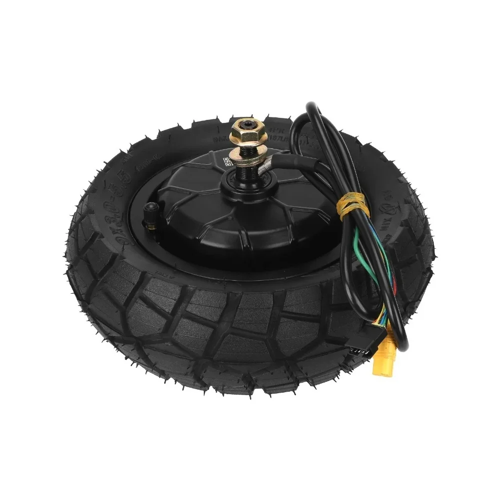 /48V /600W /Rear Wheel Motor With 9x3.0-5.5 Vacuum Tires For Kukirin G2 Pro Electric Scooter Replacement Hub Drive Assembly Part