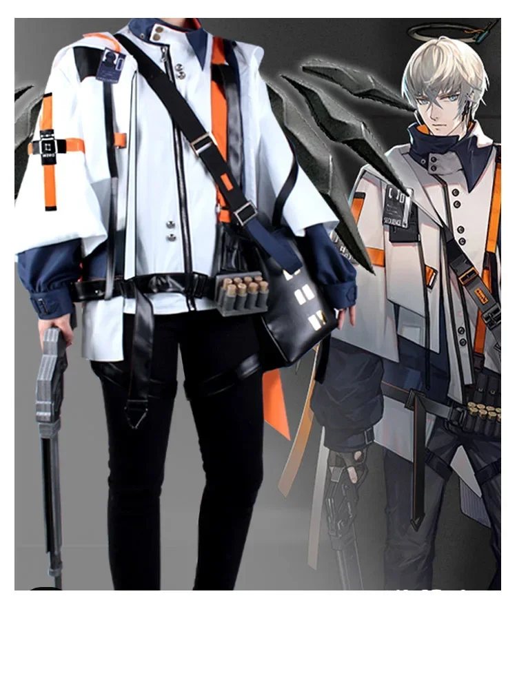 Anime! Arknights Executor Sectator Ufficiale di gioco Bello costume cosplay uniforme gotico Abito di Halloween per uomo