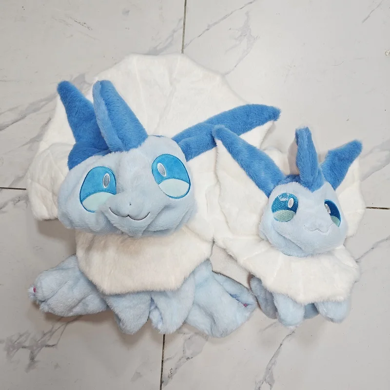

25-80cm Pokemon Vaporeon Holster Plush Toys Not Stuffed Plush Skins Cartoon Plushie Dolls Semi-finished Leather Case Kids Gifts