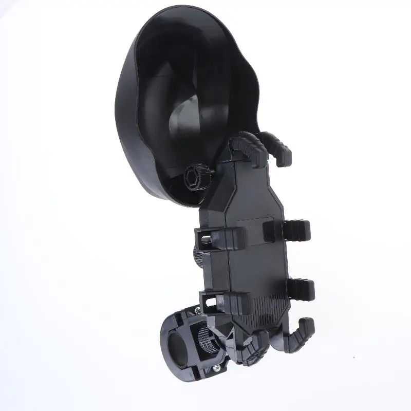 Eight Claw Universal Phone Mount Anti Shake With Sun Protection For Motorcycle Electric Bike Bicycle Outdoor Riding