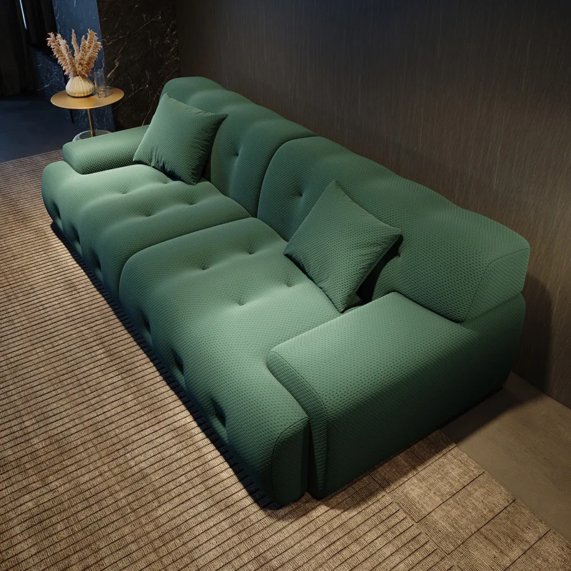 Tissu de canapé moderne, combinaison de meubles de salon