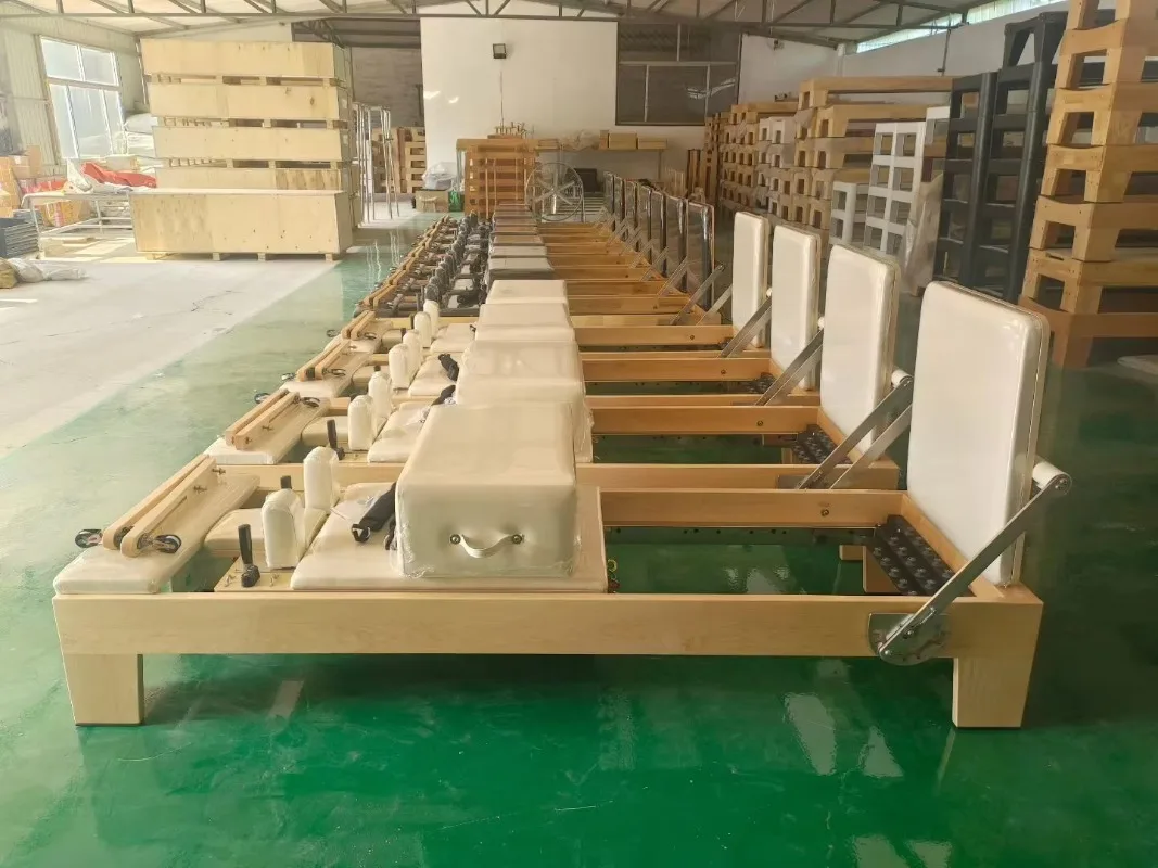 Bestselling Pilates Studio Uses Maple Wood Pilates Reformers with CE Certification