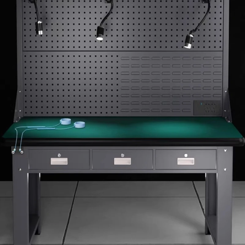 

Heavy duty anti-static workbench stainless steel fitter station electrician lab model