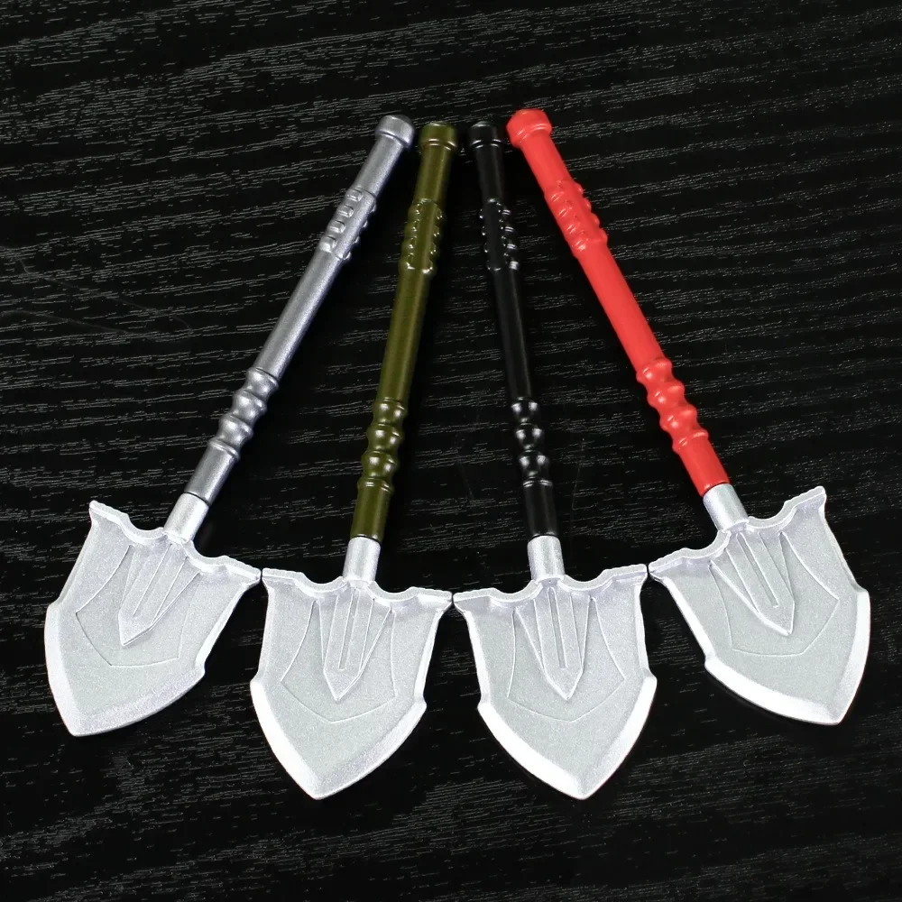 Metal Kirsite Shovel Decoration For 1/10 1/8 Rc Tracked Vehicle Axial Scx10 90046 D90 Jeep Yikong Rgt Traxxas Trx4 Rc4wd