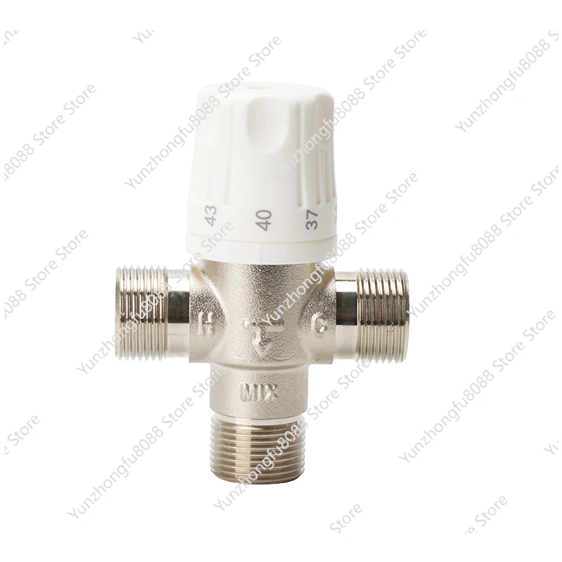 

Интеллектуальный цифровой пружинный медный термостатический смесительный клапан из сплава с памятью, клапан солнечной трубы водонагревателя