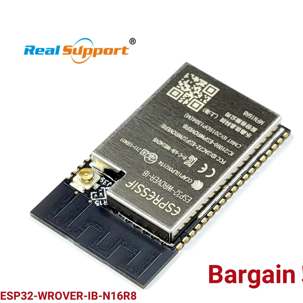 ESP32-WROVER-IB 16MB ESP32-WROVER-IB-N16R8 SPI flash ESP32-WROVER Ipex antenna module based on ESP32-D0WD WiFi-BT-BLE MCU module