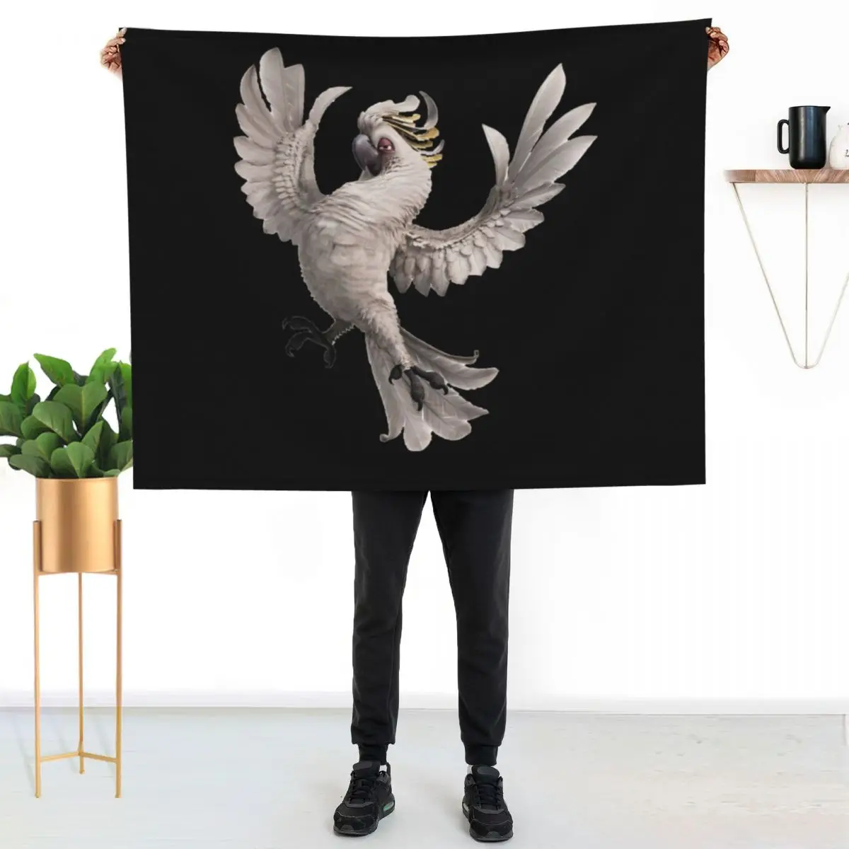 Rio 2, rio, cartoon, bird, cartoon bird, parrot, parrot nigel Throw Blanket bed plaid Giant Sofa Kid'S Blankets
