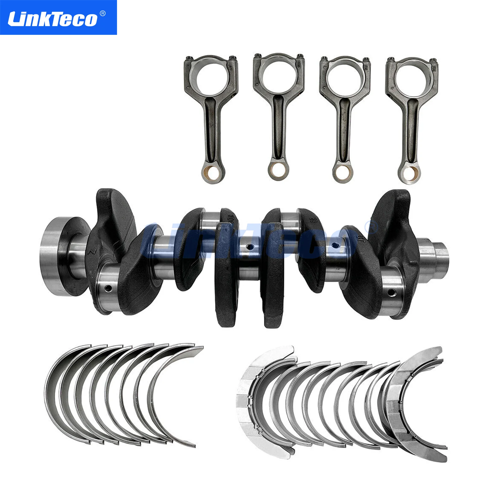 Engine Crankshaft & Connecting Rod & Bearing Set For BMW 420i 328i N20B20A 2.0T