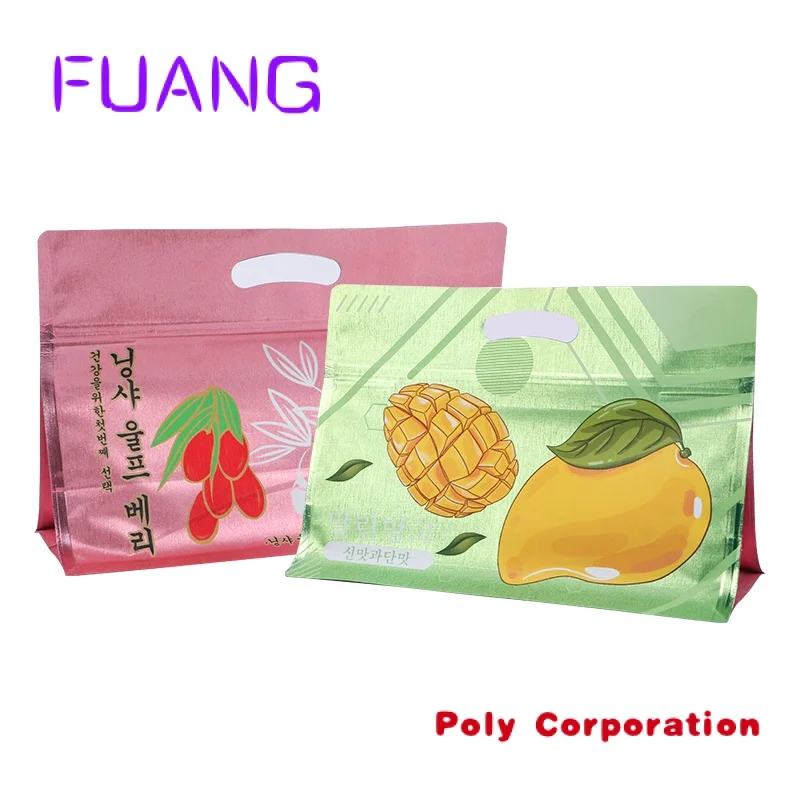 Custom  Resealable flat bottom food packaging stand up pouch zip lock pouch custom plastic packing bags