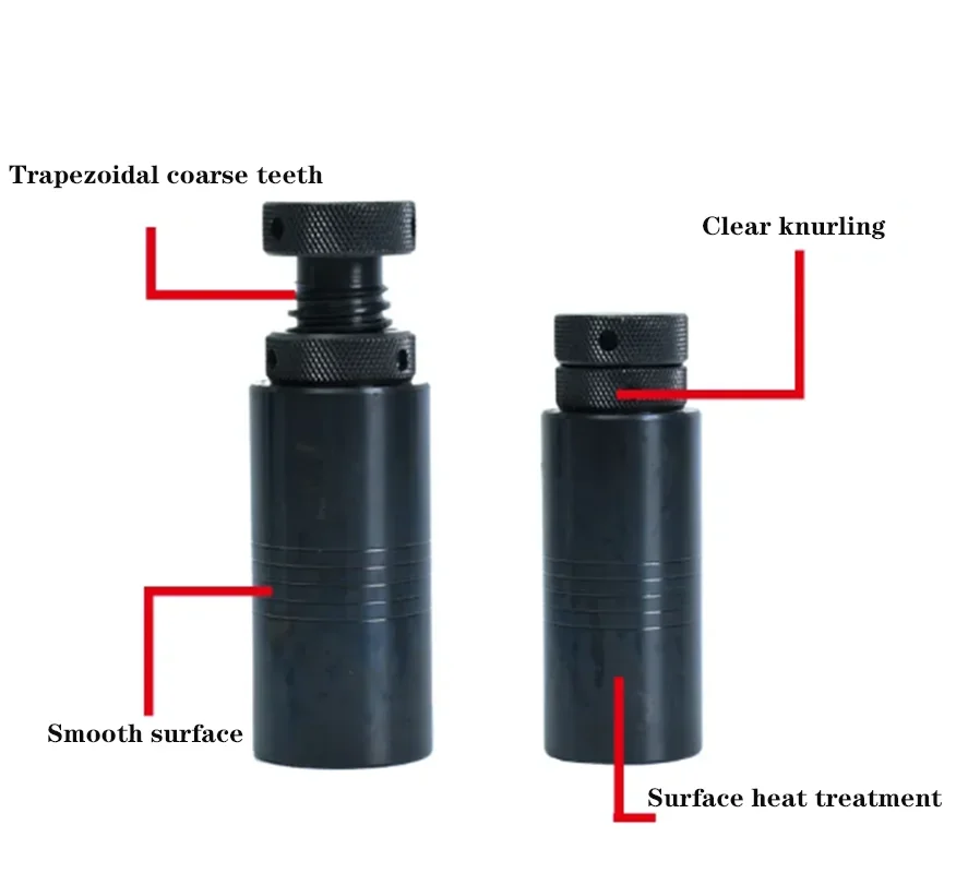 Imagem -03 - Cilíndrico Parafuso Jack Máquina de Injeção Cnc Bloco de Almofada Adaptador Manu-al Altura Hoist Ajustando Mold S20 S100 1pc