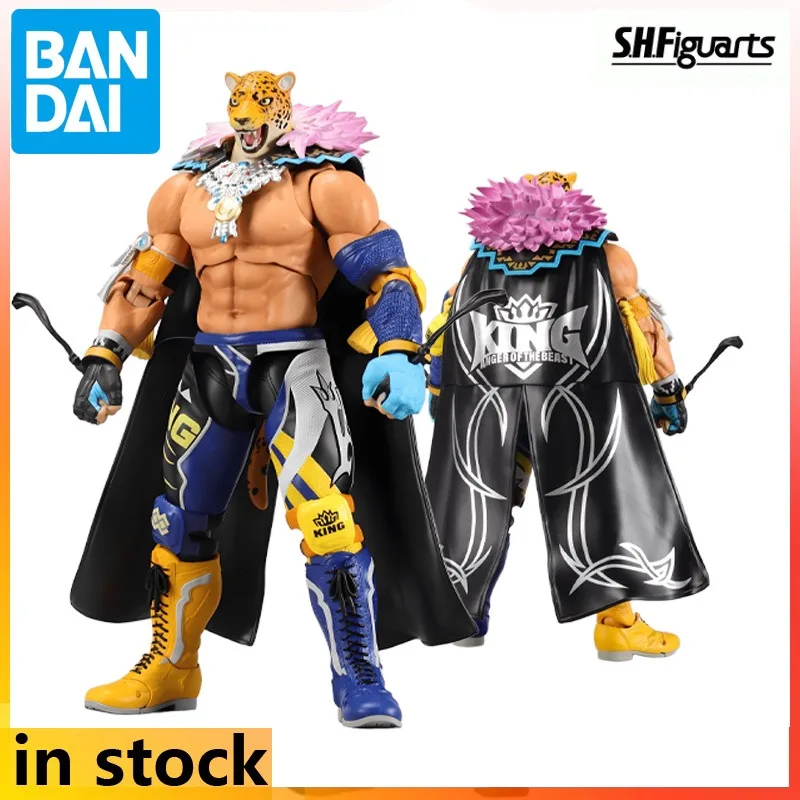 

BANDAI Genuine S. H. Figuarts Series SHF Iron Fist 8 Series Leopard King Movable Finished Product Model Collectibles Gift SHF