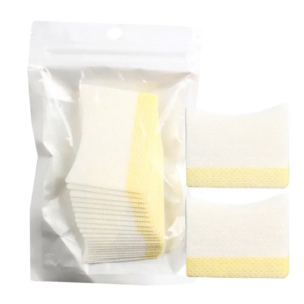 1Bag Cotton Under Eye Pads Patches Disposable Eyelash Extension Patch Sticker For Removing False Eyelashes Makeup Tool