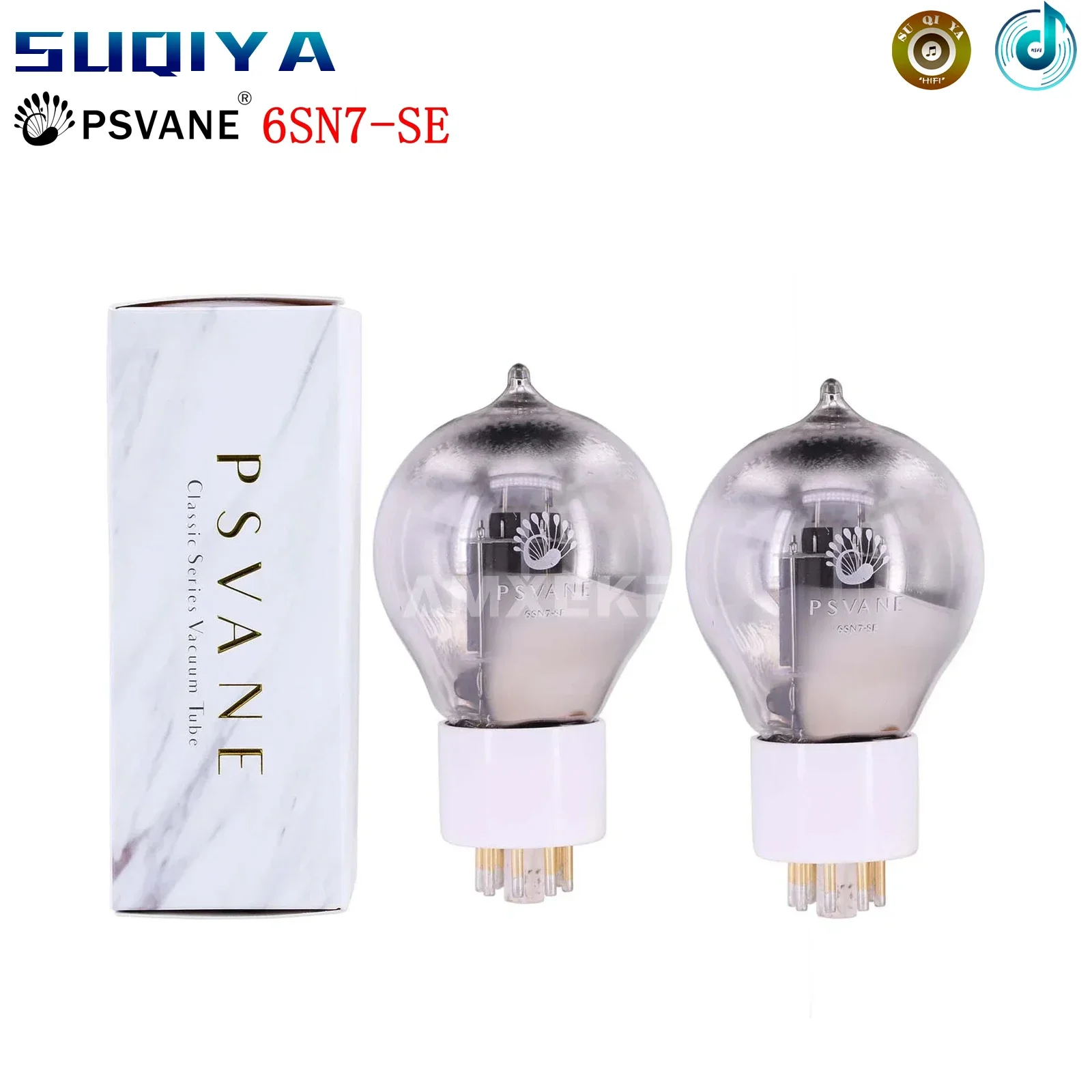 PSVANE 6SN7 Vacuum Tube 6SN7-SE Replace 6N8P 6SN7 6H8C CV181 UK-6SN7 Electron Tube Vintage HIFI Audio Vacuum Tube Amplifier