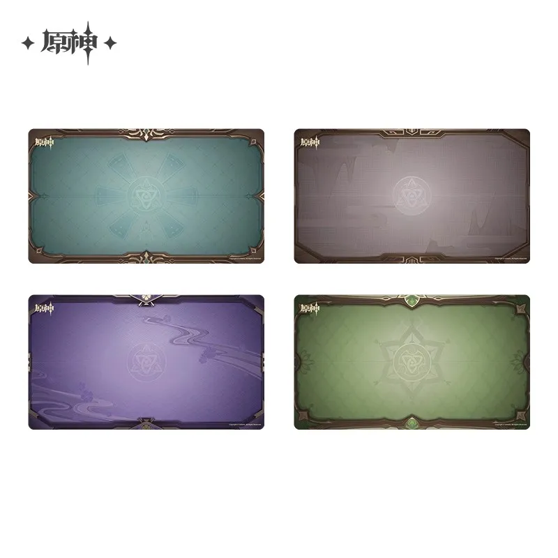 Game Genshin Impact Officieel origineel product Genius Invokation TCG Toernooi Serie Muismat Halloween Kerstcadeaus Cosplay