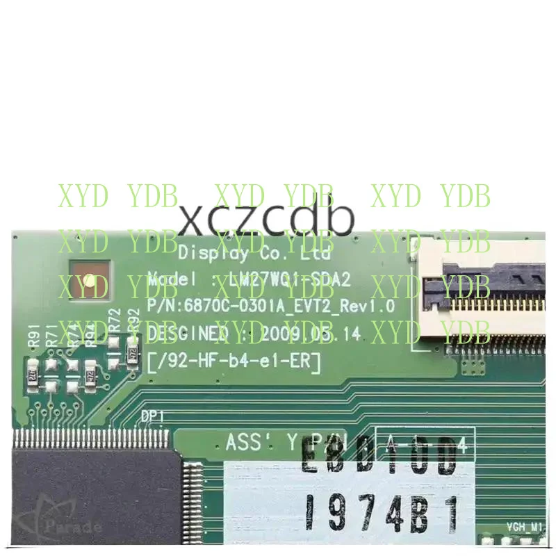 DB C Used for 6870C-0301A LM27WQ1-SDA2 T-CON BOARD for TV