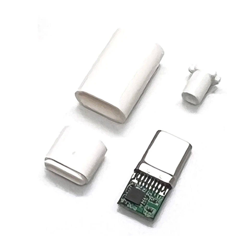 16-pinowa wtyczka męska USB Type-C PD/QC 9V 12V 15V 20V Decoy Board Moduł szybkiego ładowania PD 2 3.0 Kabel wyzwalający DC Złącze ładowania QC4