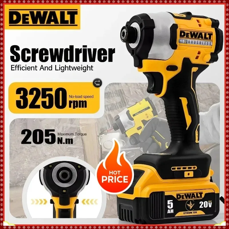 

Аккумуляторный ударный гайковерт Dewalt DCF850 с литиевой батареей, высоким крутящим моментом, электроинструмент