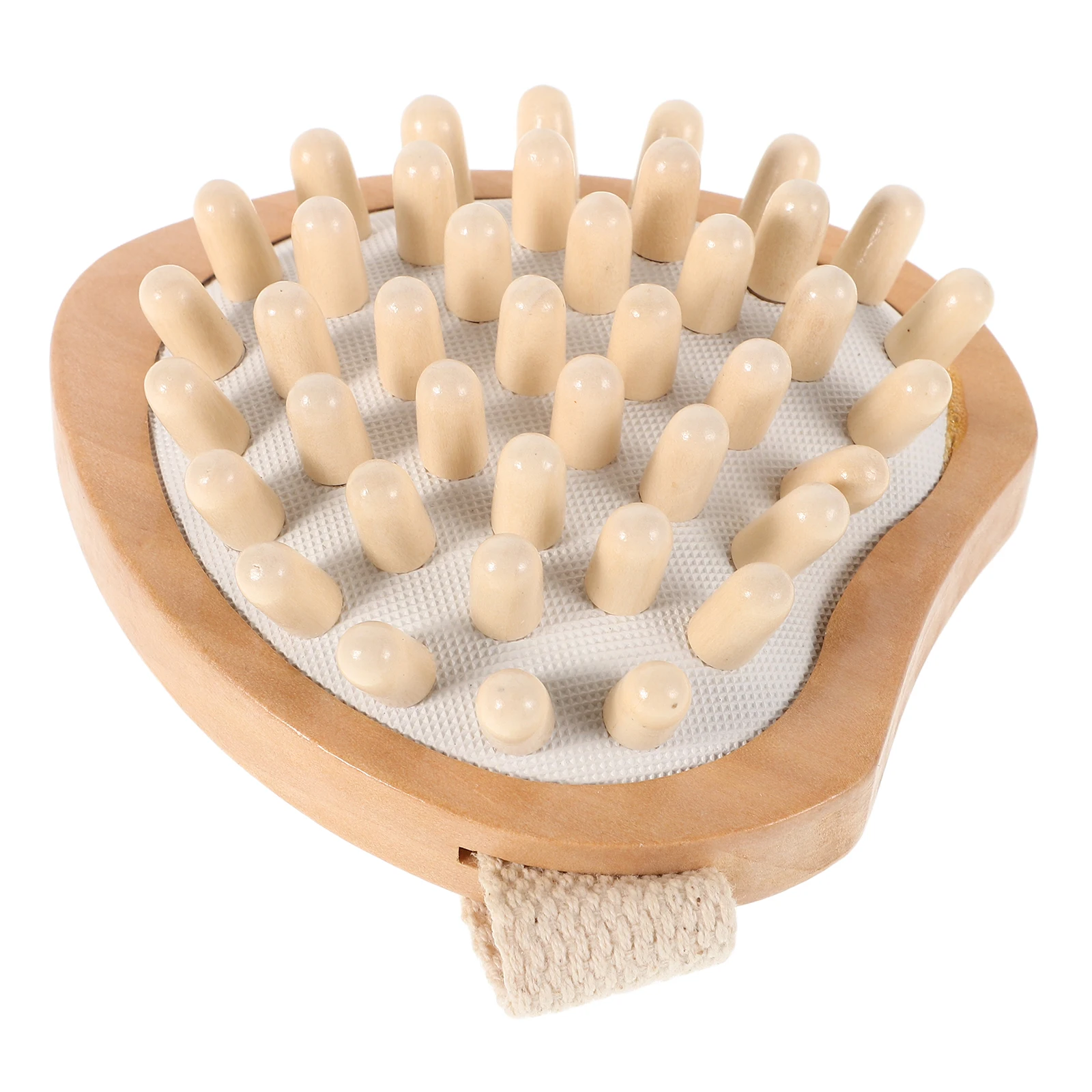 

Wooden Neck Massager Heart Shaped 11x10x3cm Alleviates Fatigue Reduces Pressure Portable Muscle Roller Wooden Foot Massager