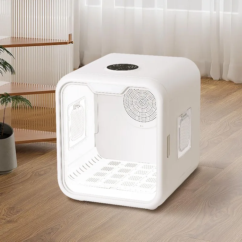 

Pet Dryer Box OEM Supply Fast Drying & Ultra-Quiet for Cat/Dog Smart Temp Control Automatic Pet Drying Machine 15Min Dry & 35dB