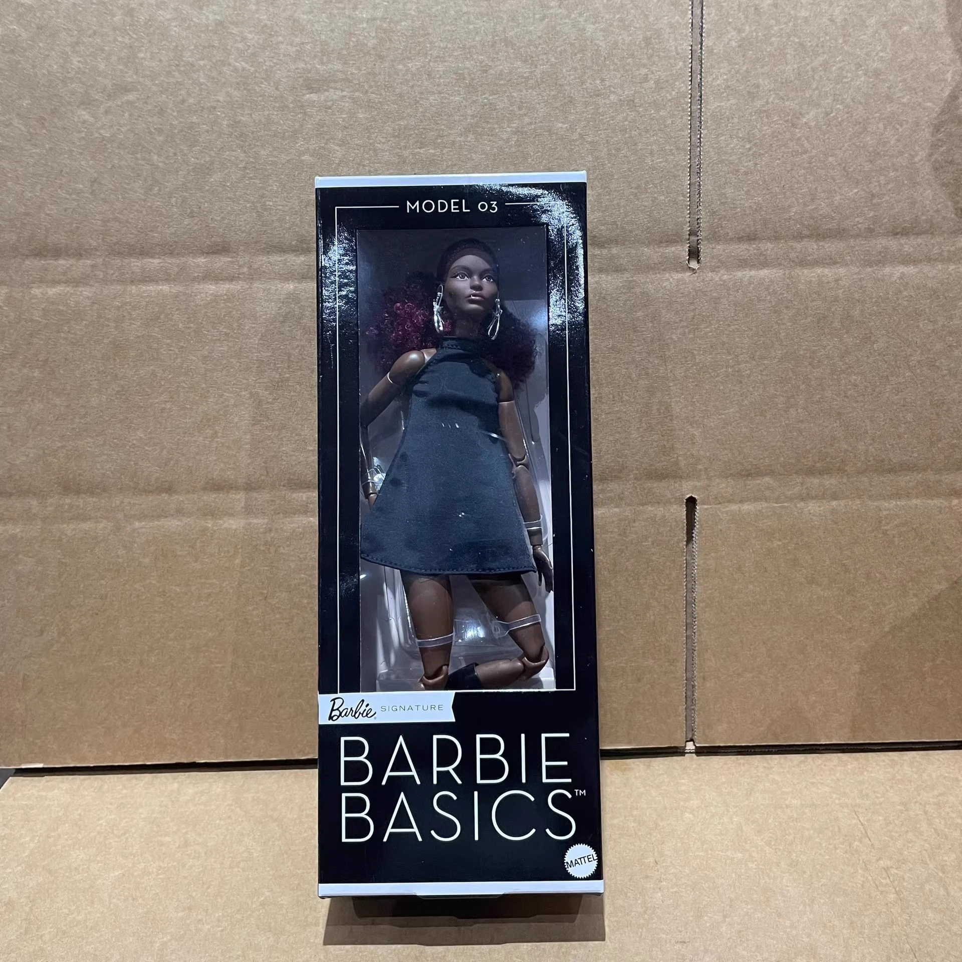 Barbie Doll Classic Mini Black Dress Doll - Basic Fashion Series Adult Collectible Elegant Lady Figure Toy Girls Birthday Gifts