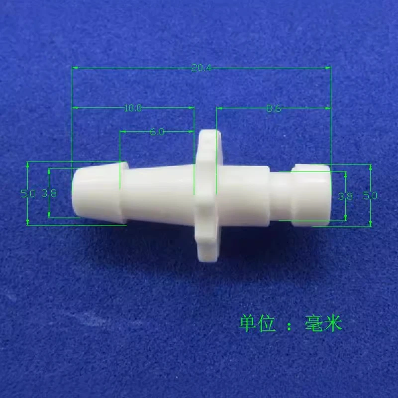 NIBP cuff gas connector LC08 LC52 for mindray edan phi biolight comen disposable BP cuff and air hose