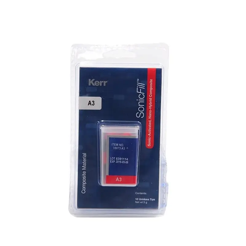 

Dental Restoration Materials Dental Kerr Ultrasonic Resin Bullet Photopolymerization Resin Based Bulk Filling Composite Resin