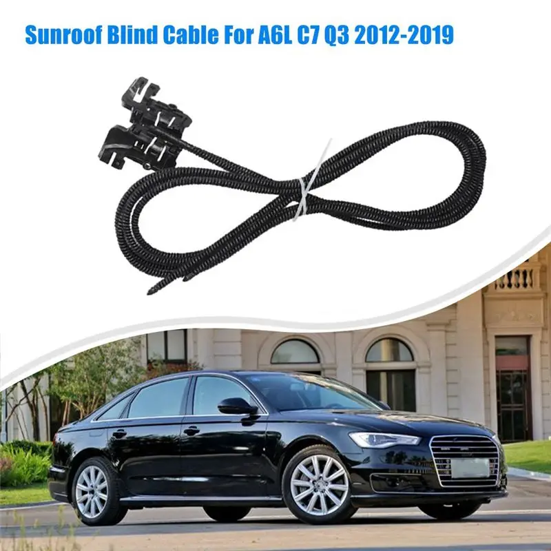 AMEXIAOXU 1 Pair Car Sunroof Blind Cable Sunroof Blind Cable Car Sunroof Repair Kit For A6L C7 Q3 2012-2019 4GD898870