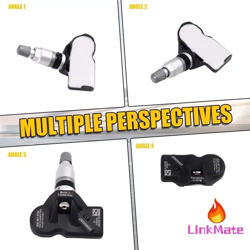 

4PCS 5Q0907275A TPMS Tire Pressure Sensor For A3-A8 TT Bentley Porsche Skoda VW Golf Jetta Beetle Touran Passat New