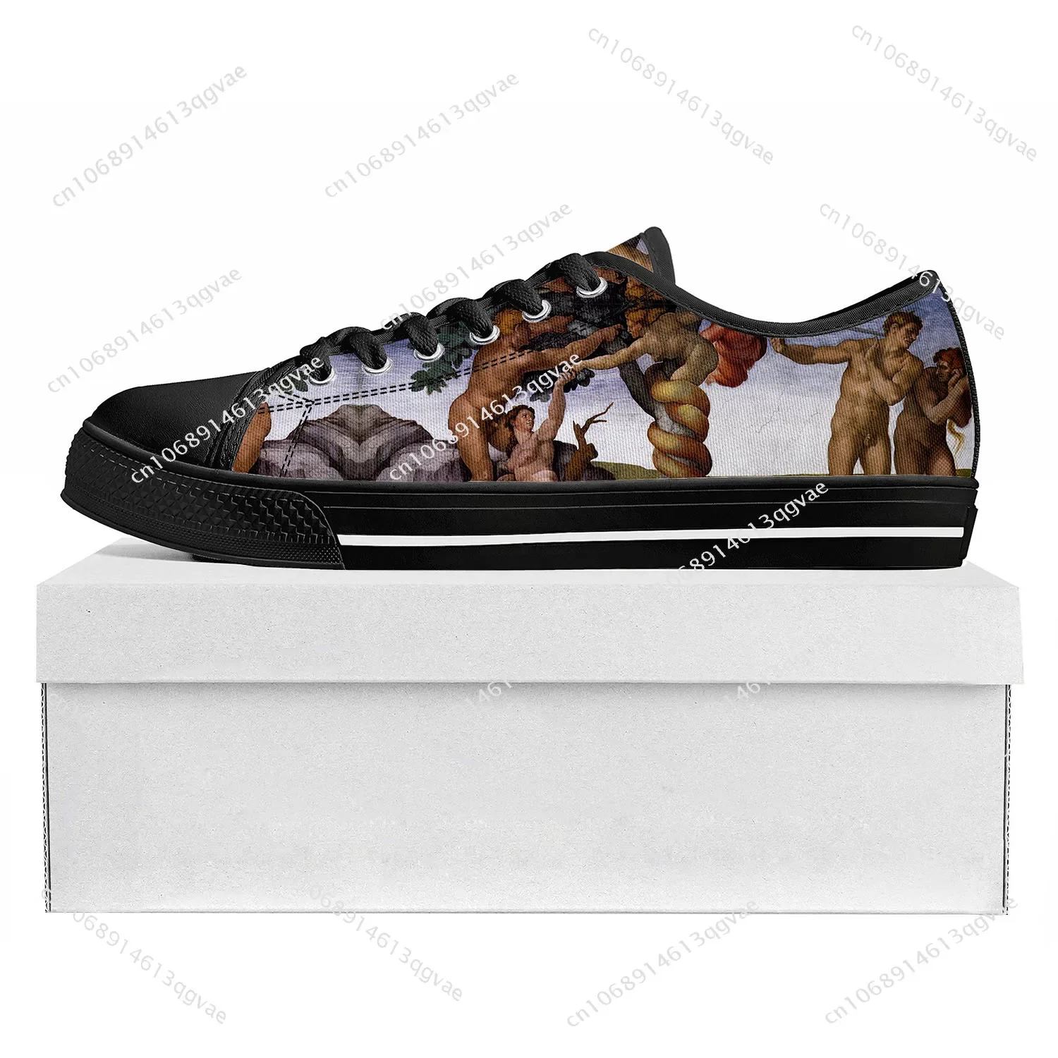 

Peccato originale e cacciata dal Paradiso terrestre Low Top Sneakers Womens Mens Teenager High Quality Sneaker Custom Shoes