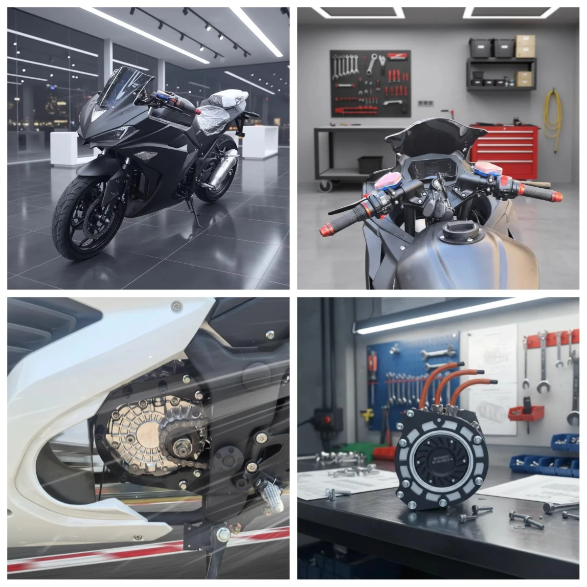 

Krono Wild Made-to-Order Luxury E-Motorcycle Premium Battery Durable Construction Stylish High-End Commuter